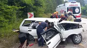 Karabük yolunda tırın dorsesi koptu 1 kişi hayatını kaybetti