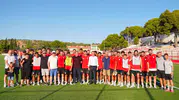 Ayvalıkgücü Belediyespor yeni sezon öncesi moral depoladı