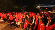 Kastamonu meydanında 15 Temmuz nöbeti ve anma töreni