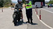 Bozüyük jandarmasından motosikletçilere kritik yol güvenliği eğitimi