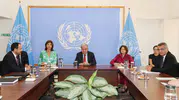 Kıbrıs için kritik zirve noktalandı
