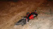 Karaman'da kavşak kazası Motosiklet sürücüsü hastaneye kaldırıldı