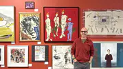 Ressam Yiğit Yazıcı 35 yıllık sanat birikimini Ayvalık’a taşıyor