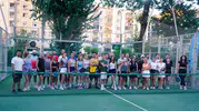 İzmir'de kortlarda padel heyecanı yaşandı