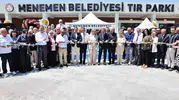 Menemen’de şoför esnafına otel konforunda dinlenme tesisi
