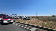Tekirdağ Hayrabolu yolunda feci kaza 2 kişi hayatını kaybetti