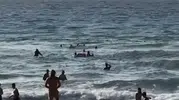 Amasra’da dalgalara kapılan çocuk son anda kurtarıldı