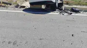 Isparta'da kavşakta çarpışan iki araçtan bir kişi hastanelik oldu