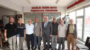 Vali Makas Kıbrıs gazilerini dernek binasında ziyaret etti