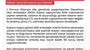 Depozito iade ücretlerinde düşüş iddiasına resmi yanıt