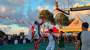 Akçakoca plajlarında basketbol heyecanı başladı