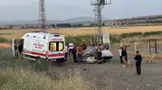 Bingöl Genç yolunda kaza 3 kişi hastanelik oldu
