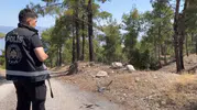 Burdur polisinden ormanları korumak için gökyüzünden takip