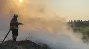Arsuz’da dumanlar yükseldi