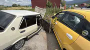 Bolu Mudurnu yolunda iki araç çarpıştı 5 kişi hastanelik oldu