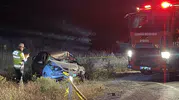 Kırşehir’de traktöre çarpan otomobilin sürücüsü hayatını kaybetti