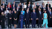 Erdoğan Külliye’de dünya liderlerini ağırladı