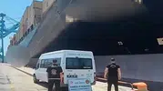 Aliağa limanında gemiye kaçak akaryakıt baskını
