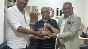 Kırşehirli özel bireylerden basın çalışanlarına anlamlı ziyaret