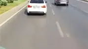 Alanya'da itfaiyeye yol vermeyen sürücünün ehliyetine el konuldu