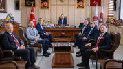 Denizli sanayicisi yeni Başsavcı ile masaya oturdu