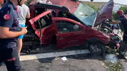 Osmaniye'de otoyol kazası 5 kişi yaralandı
