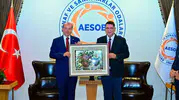 Ersin Tatar Antalya esnafıyla bir araya geldi