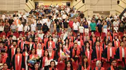 Erciyes Üniversitesi Edebiyat Fakültesi öğrencileri diplomalarına kavuştu