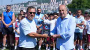 Genç yetenekler Trabzon’da futbol eğitimiyle buluştu