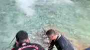 Andırın'da şelaleye giren Ramazan Çiftçi boğuldu