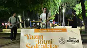 Manisa’da parklar müzikle şenlendi