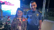 Şehit komiserin ismini taşıyan yeğenine anlamlı hediye