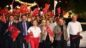 Demirci 15 Temmuz için tek yürek oldu