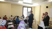 Kars Valisi Polat öğrencilerin yaz kursuna konuk oldu