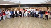 Şehit yakınları ve gazilerin gözünden ebru sanatı sergisi