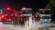 Eskişehir itfaiyesi Aydın’daki büyük yangın için sahaya indi