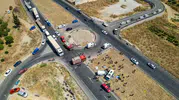 Manisa'da kavşak kazası 1 ölü ve 11 yaralı