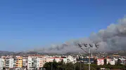 Çanakkale ormanlarında yangın paniği yaşanıyor