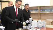 Erzurum Valisi’nden emniyet personeline aşure ikramı