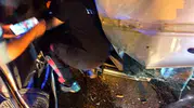 Van'da gece vakti kaza 4 kişi hastaneye kaldırıldı