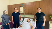 Siirt’te beton mikseri kazasında kopan bacağı doktorlar kurtardı