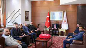 Zonguldak Valiliği’nde Ülkü Ocakları ile Eğitim Temalı Görüşme