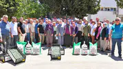 Mersin Gülnar’da çiftçinin maliyet yükünü belediye hafifletiyor