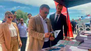 Pelitözü Gölpark’ta piknik keyfine kitap molası eklendi