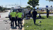 Sivas Havalimanı yolunda iki kamyonet çarpıştı 5 kişi hastaneye kaldırıldı