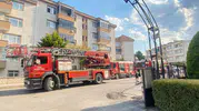 İnegöl'de yangından kurtarılan kedilere itfaiyeden kalp masajı