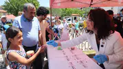 Menteşe’de aşure bereketi sokaklara taştı