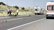 Kayseri'de motosiklet kazası bir can aldı