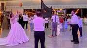 Rize’de düğün salonuna file kurdular