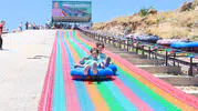 Niğde’de 280 metrelik dev kaydırak adrenalin severleri bekliyor